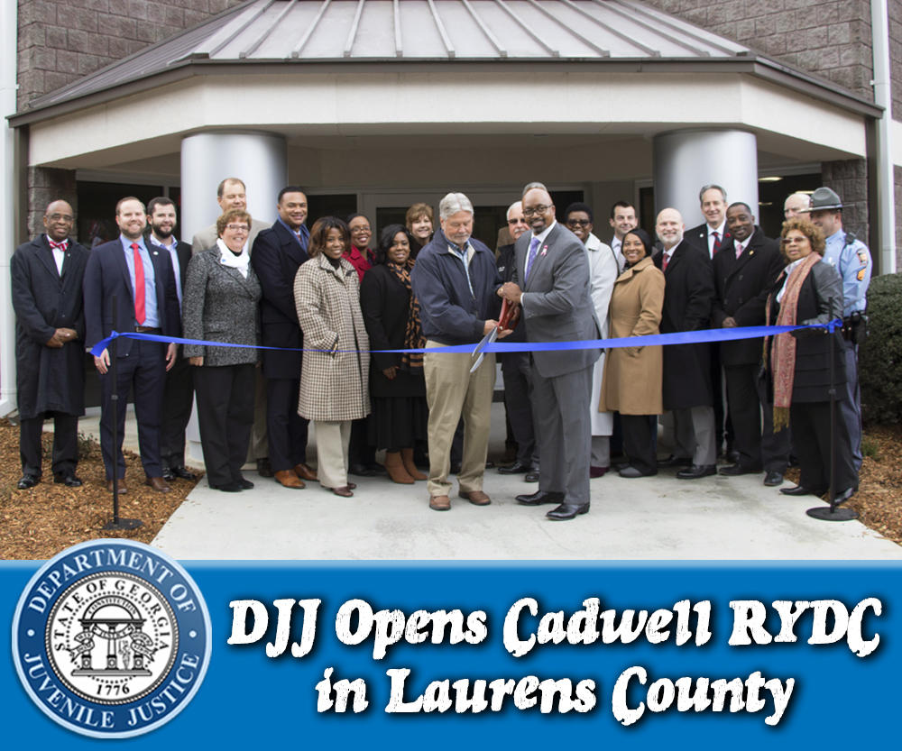 DJJ Holds Ribbon Cutting Ceremony for Cadwell RYDC Department of
